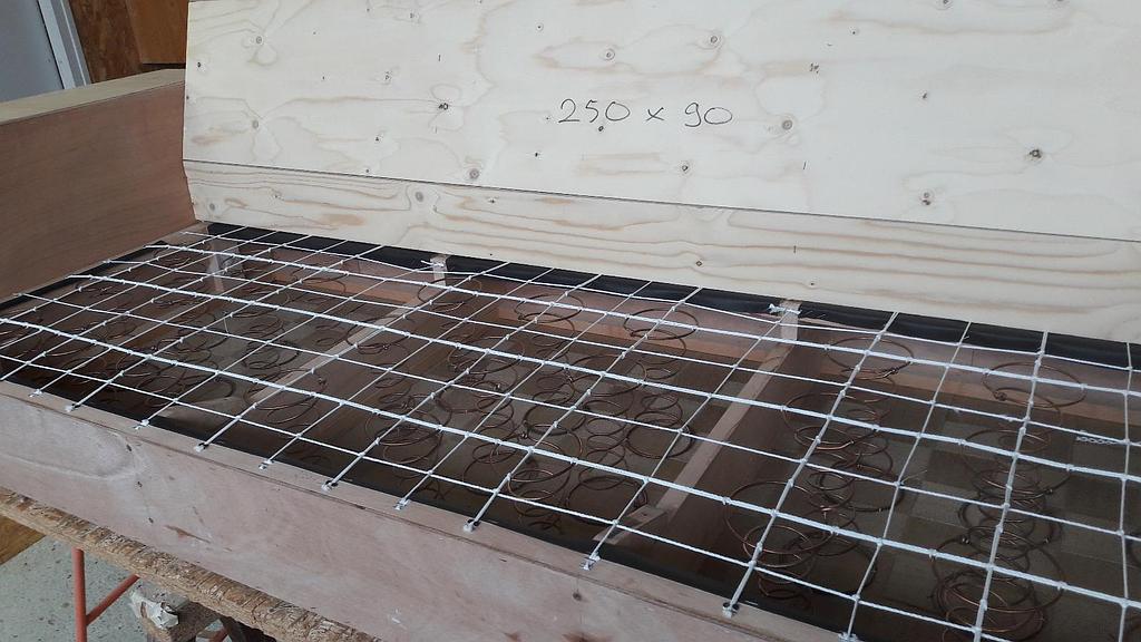 Étape 1 de la fabrication du canapé