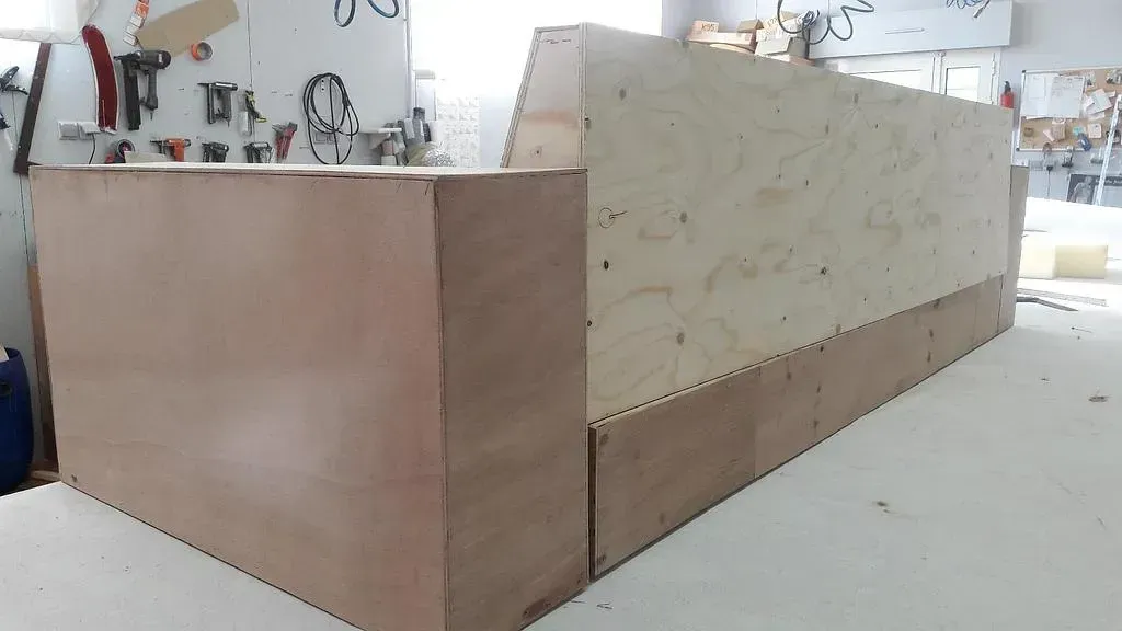 Étape 7 de la fabrication du canapé